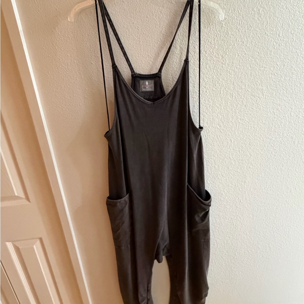 Free People Movement Sleeveless Jumpsuit with Pockets